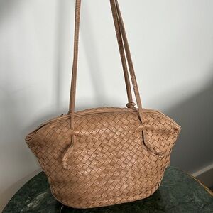 Bottega Veneta Vintage Intrecciato Shoulder Bag